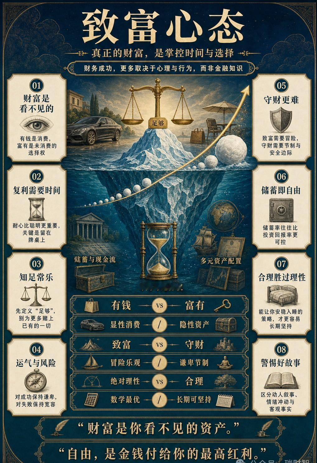 从前我总陷在复盘昨日错失商机的懊恼里，又对着下月的开支焦虑得整宿难眠，折腾了大半