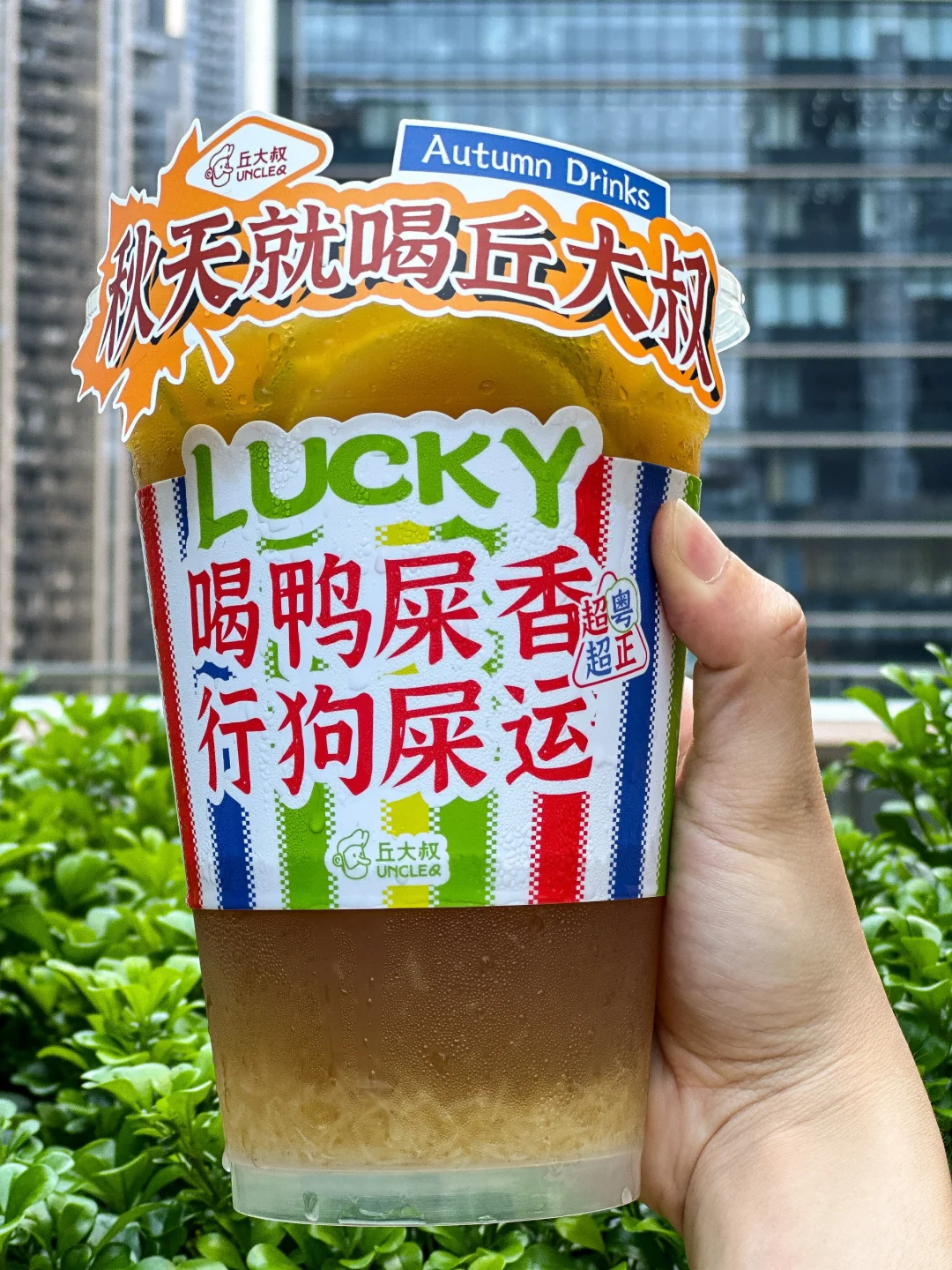 秋天的第一杯柠檬茶要喝超大杯的！！！