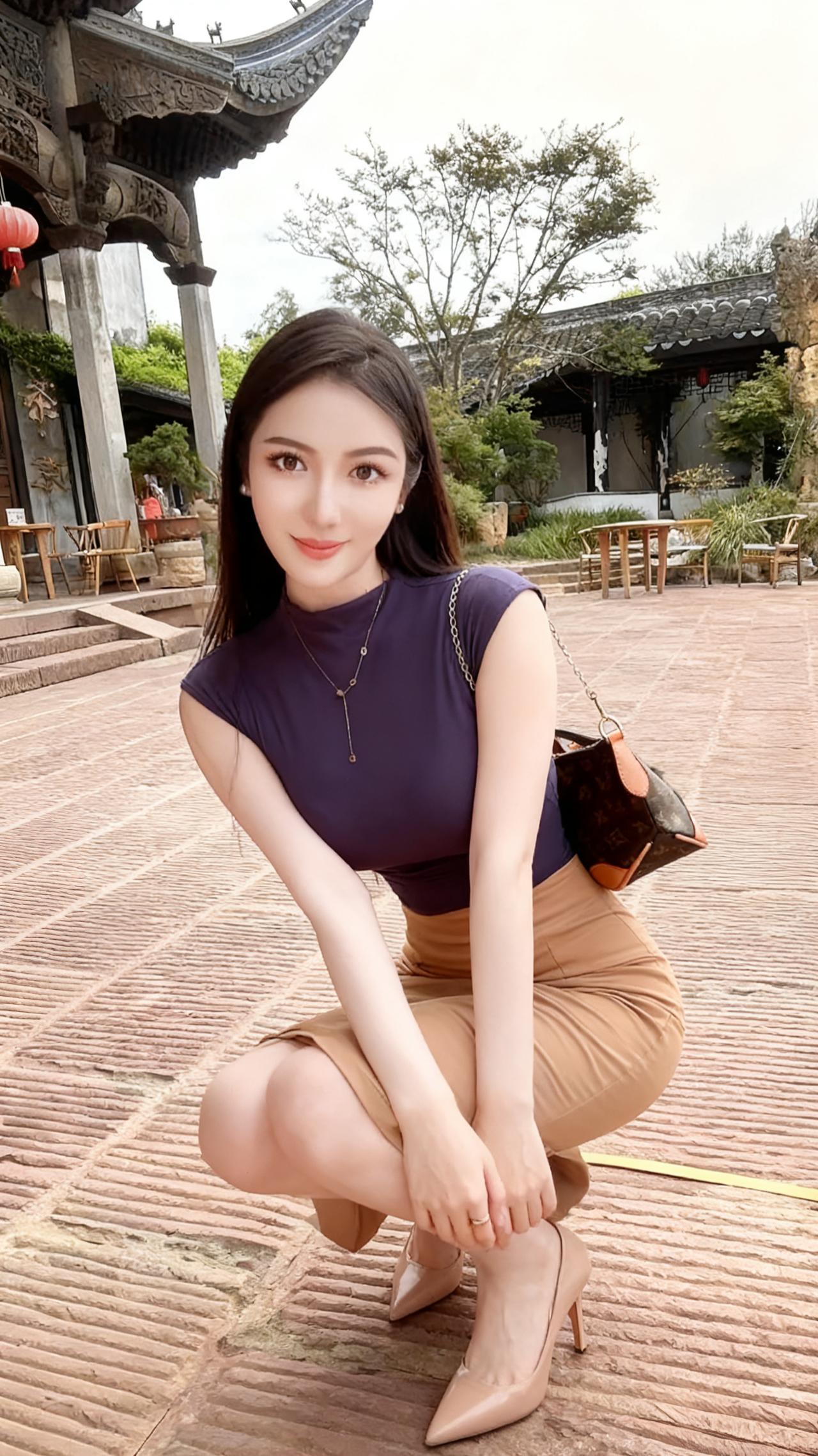 漂亮时尚异域风情的美女模特！