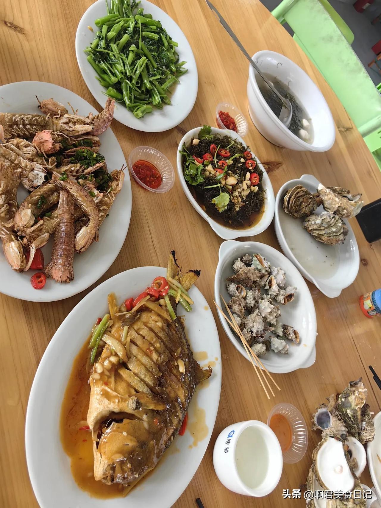 打卡南澳岛，海鲜+火锅，味道真的不错