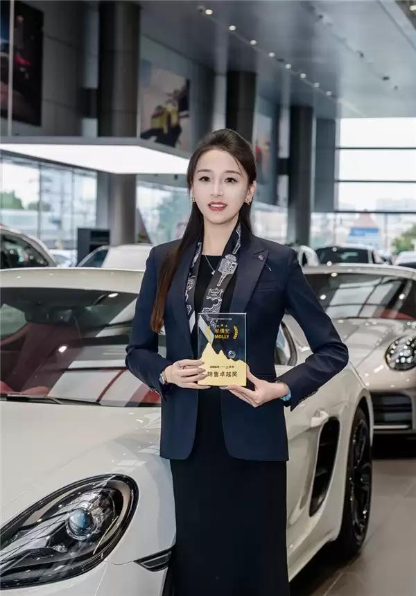 刷到这位青岛保时捷销售牟倩文的新闻时，第一反应不敢信，细算下来一年192台新车加
