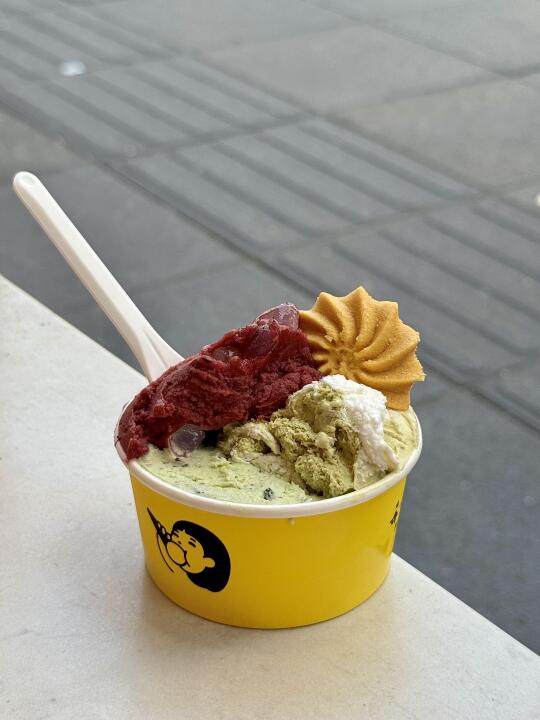 确实是上海数一数二的。。。春日gelato！！！