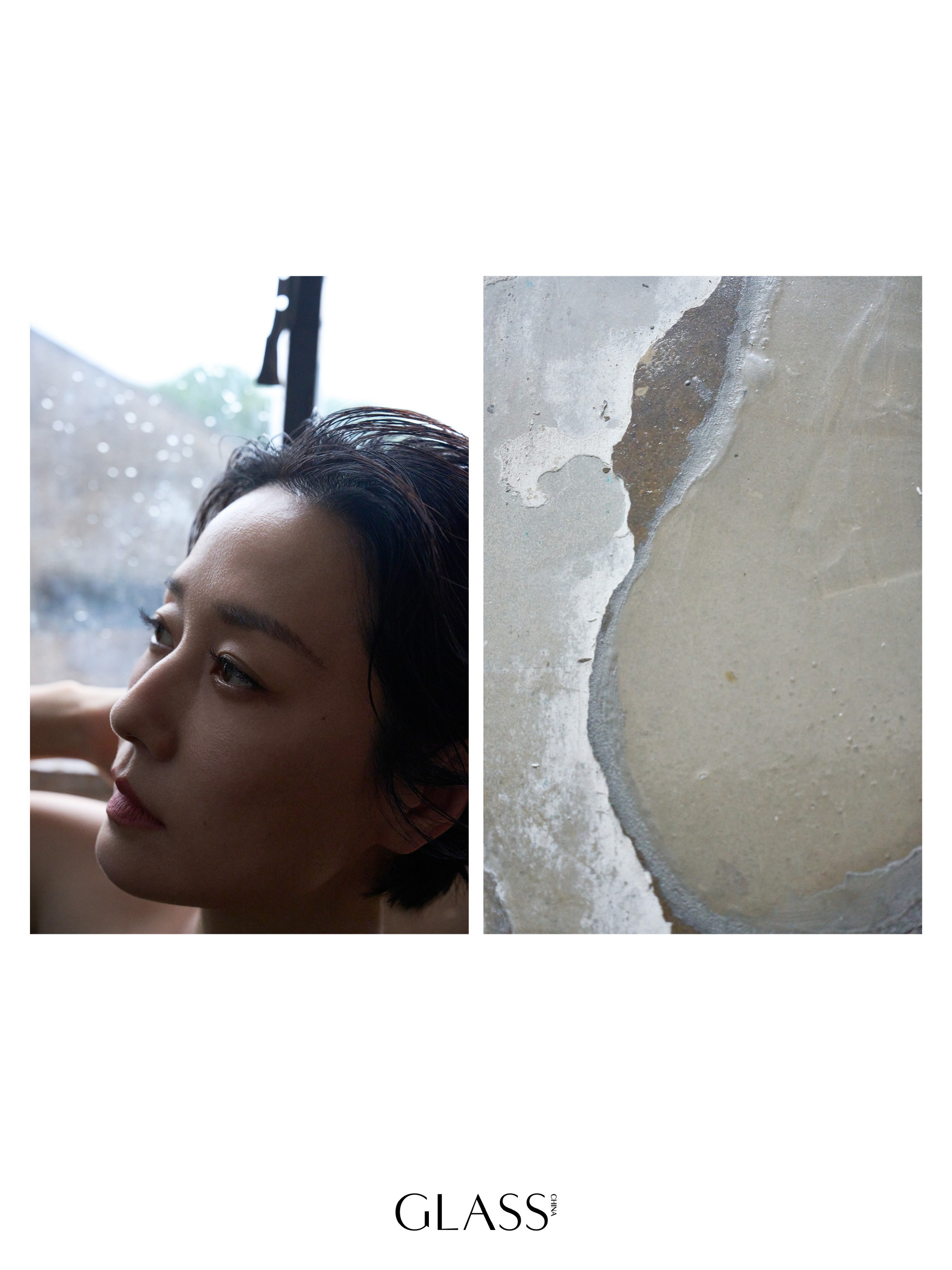马伊琍GLASS七八月合刊封面马伊琍的吴淞口记忆她爱吃光明的冰砖，也爱意大利的G