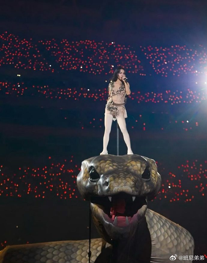 蔡依林演唱会被举报 30米机械蛇=玄学吸运？非遗爬杆=能量汲取？举报者的脑洞比舞