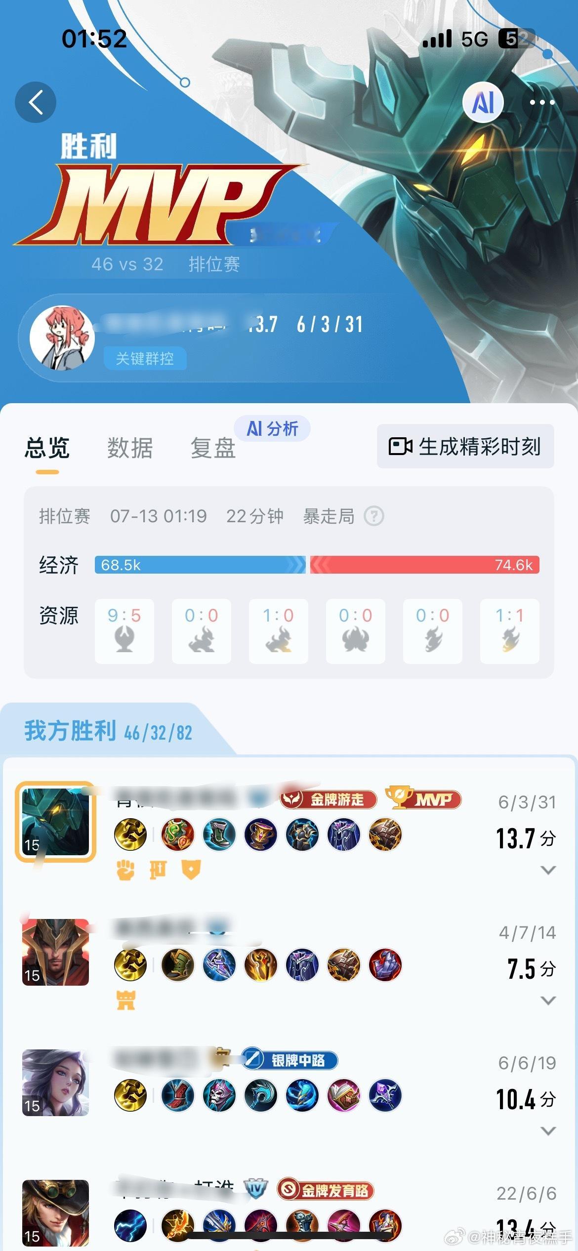 好玩。 