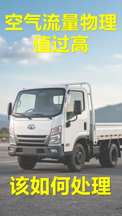 空气流量物理值过高了该如何维修？