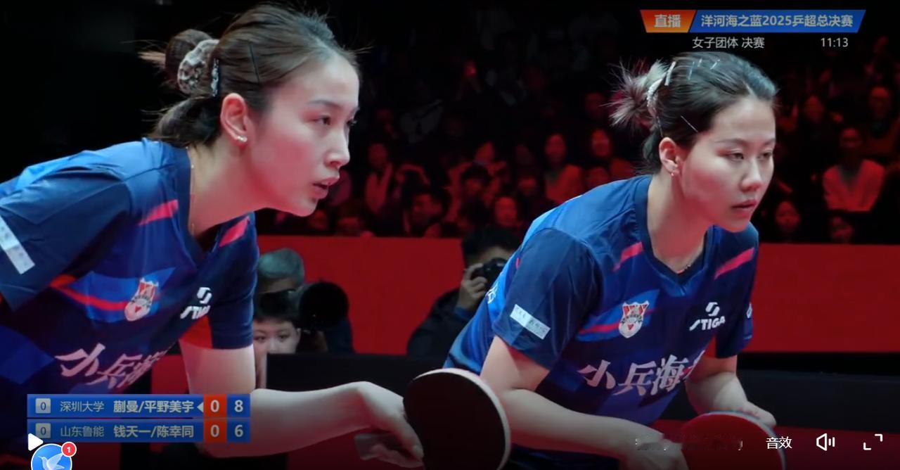 天呐！陈幸同/钱天一被蒯曼/平野美宇压着打。
难道廉颇老矣，不能吃饭！

今天王