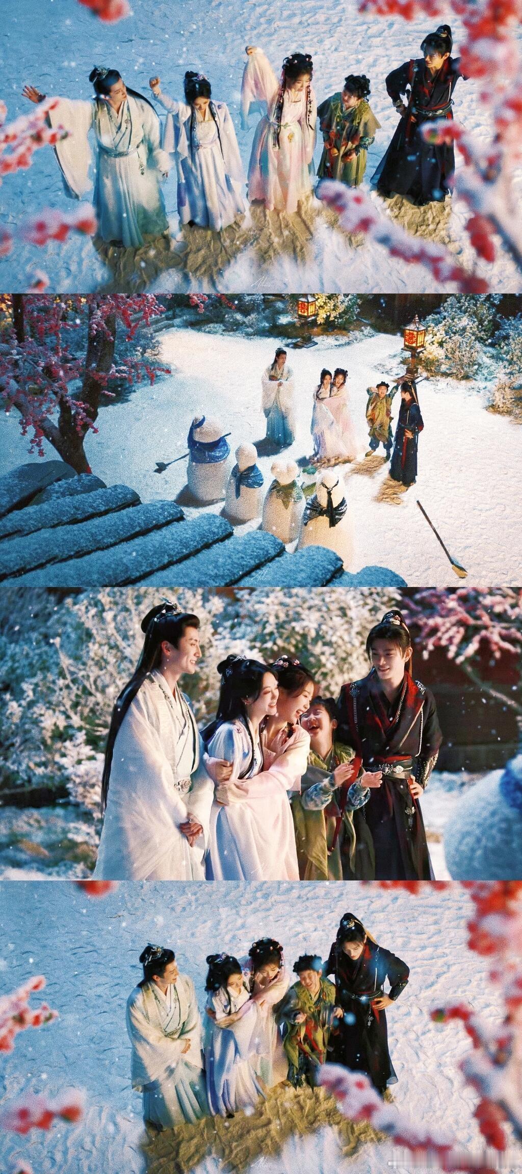竹！林！四！侠！好喜欢他们在一起的时候，就像一家人，幸福满满的，看着他们开心我也