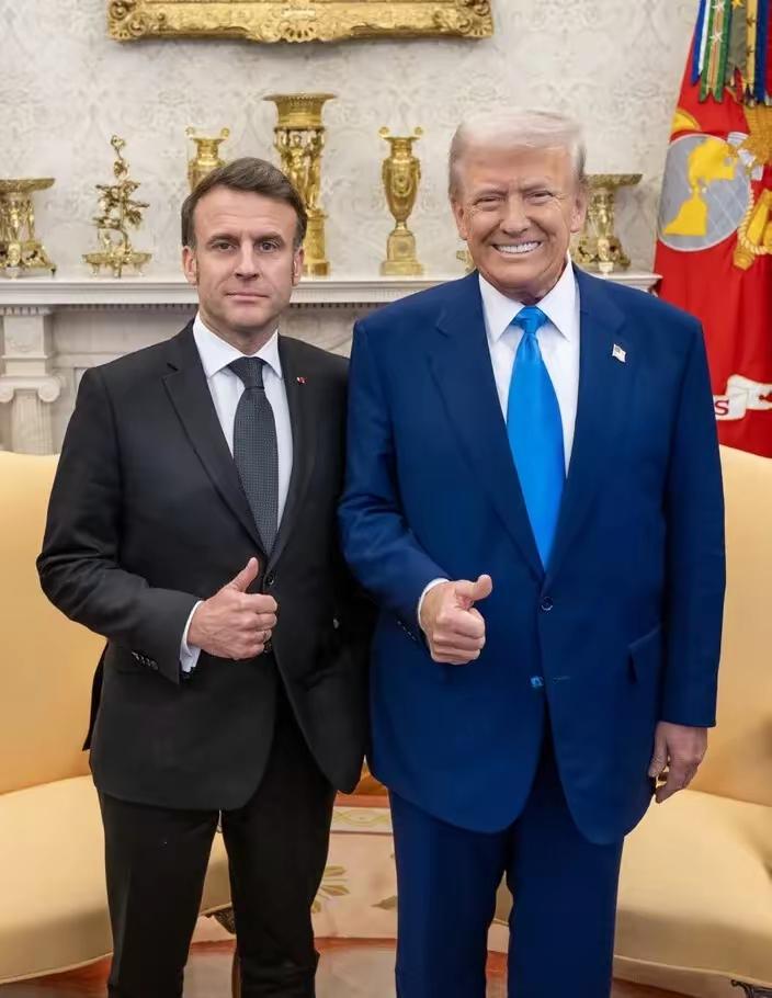 G7刚落幕，马克龙便对媒体交底，他已向特朗普挑明，美国头号对手是中国，千万别拿欧