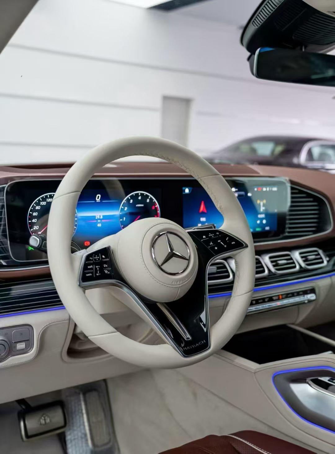 迈巴赫GLS的内饰做工我认为基本上可以称得上满分，看得见的地方摸得到的地方都有真