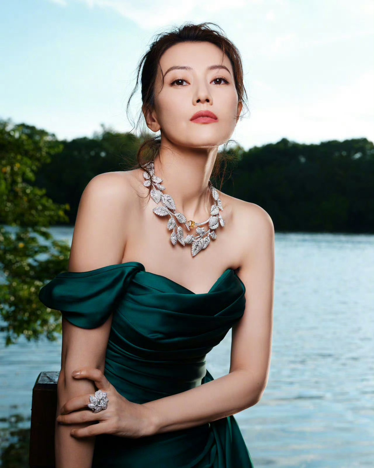 高圆圆好美高圆圆 姐姐的气质真的自带氛围感，妥妥内娱颜值免检标杆。红毯之上明艳大