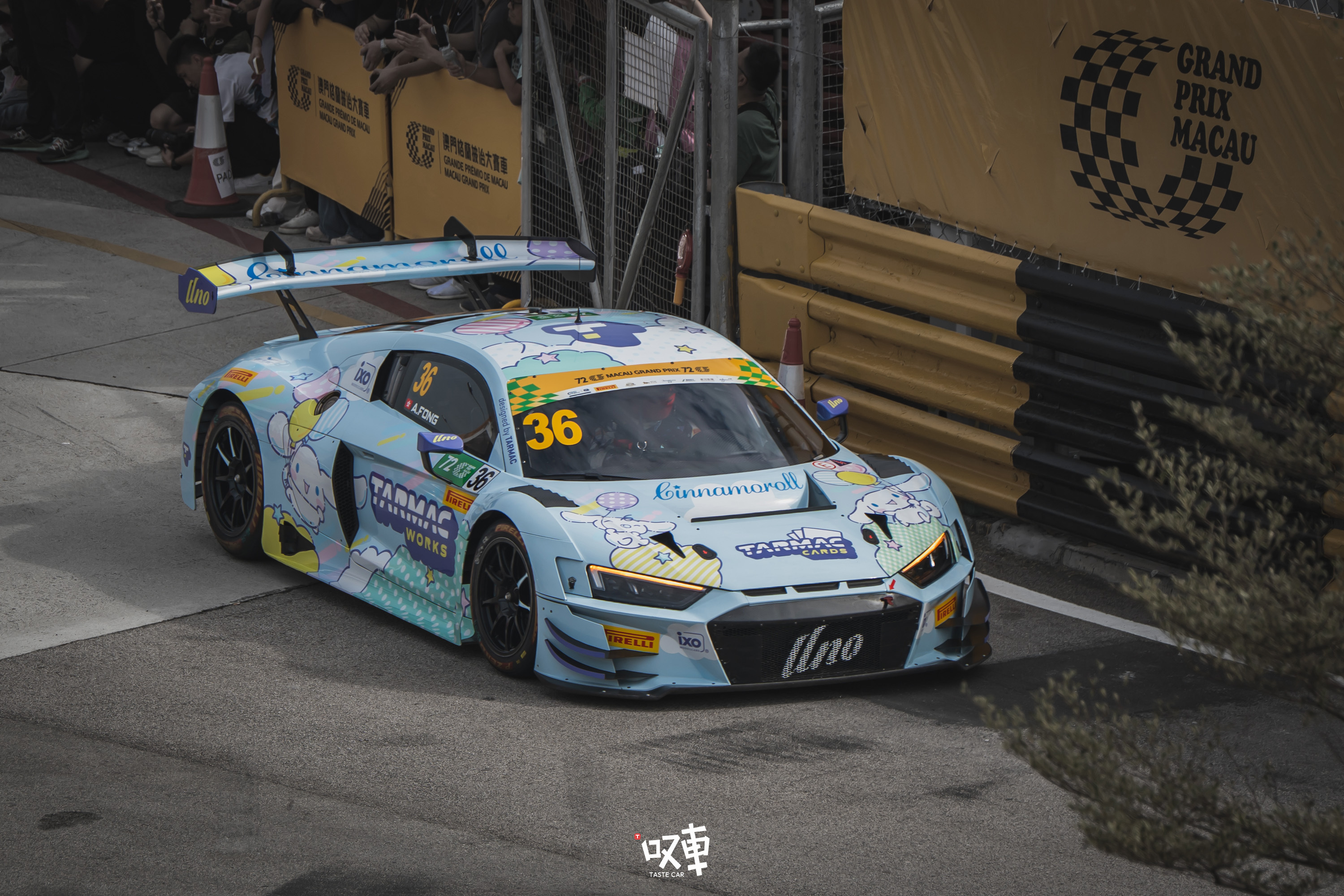 虽然对于今年FIA GT世界杯的赛车涂装我已经将No.1投给德宝拉花的保时捷了，