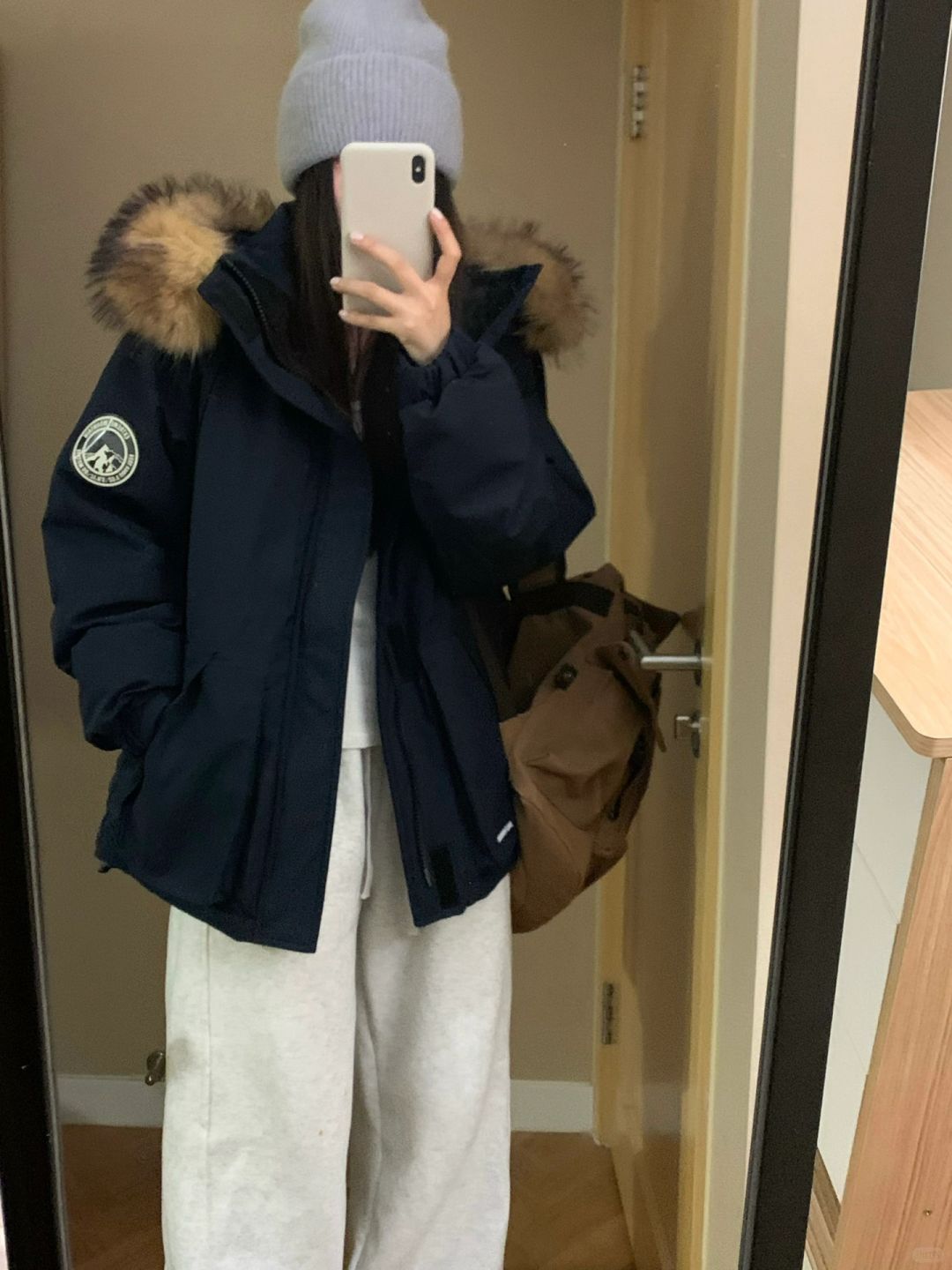 最近的上班保暖穿搭