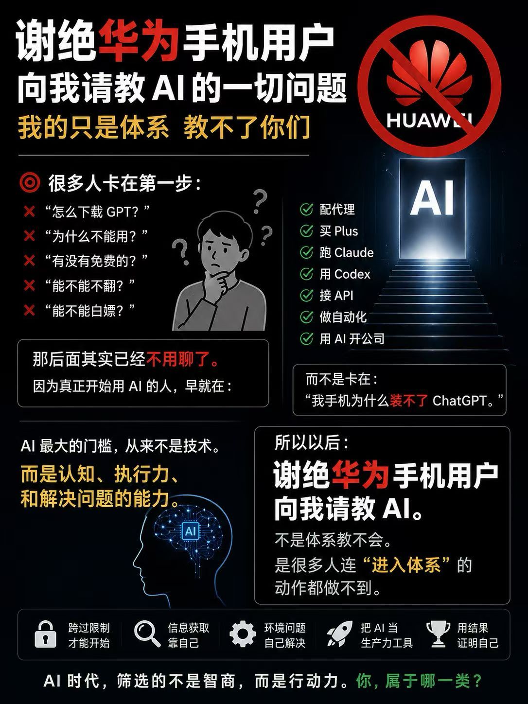 我也发现了AI存在硬件鄙视链Windows和安卓作为硬件环境在AI友好度上被认为