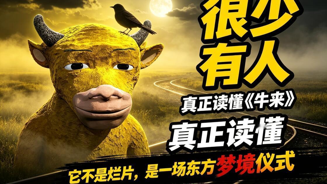 《牛来》被称为“手搓”是因为母子两人耗时5年纯手工逐帧制作、全程未用AI 辅助，
