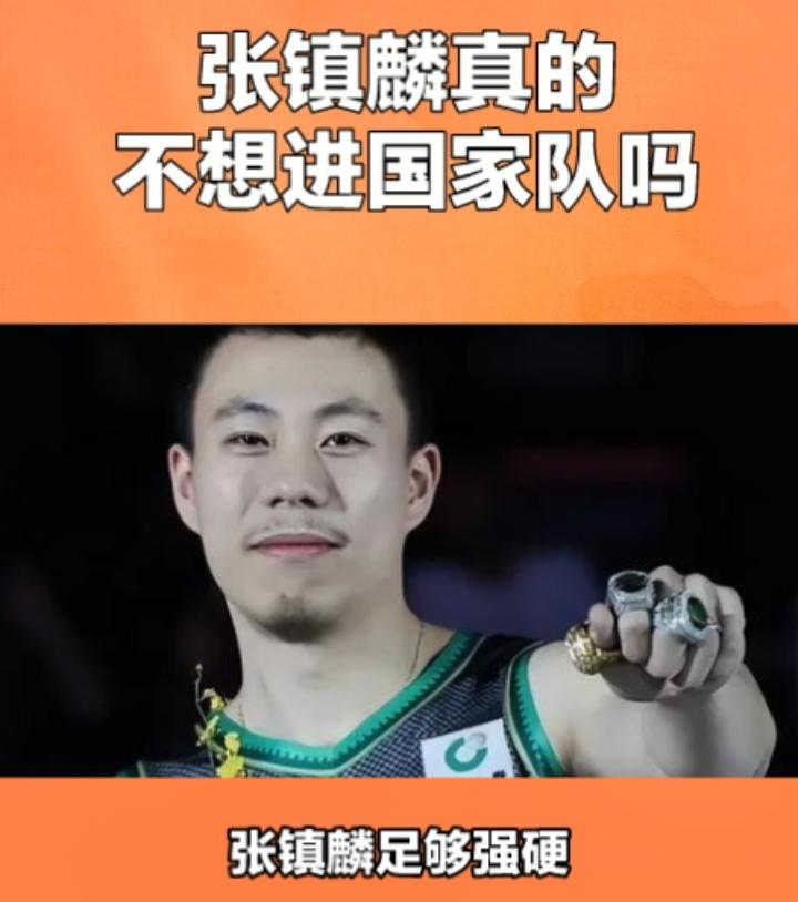 这才是张镇麟不愿意去国家男篮的根本原因！都知道张镇麟有能力，只要他愿意一定能给男