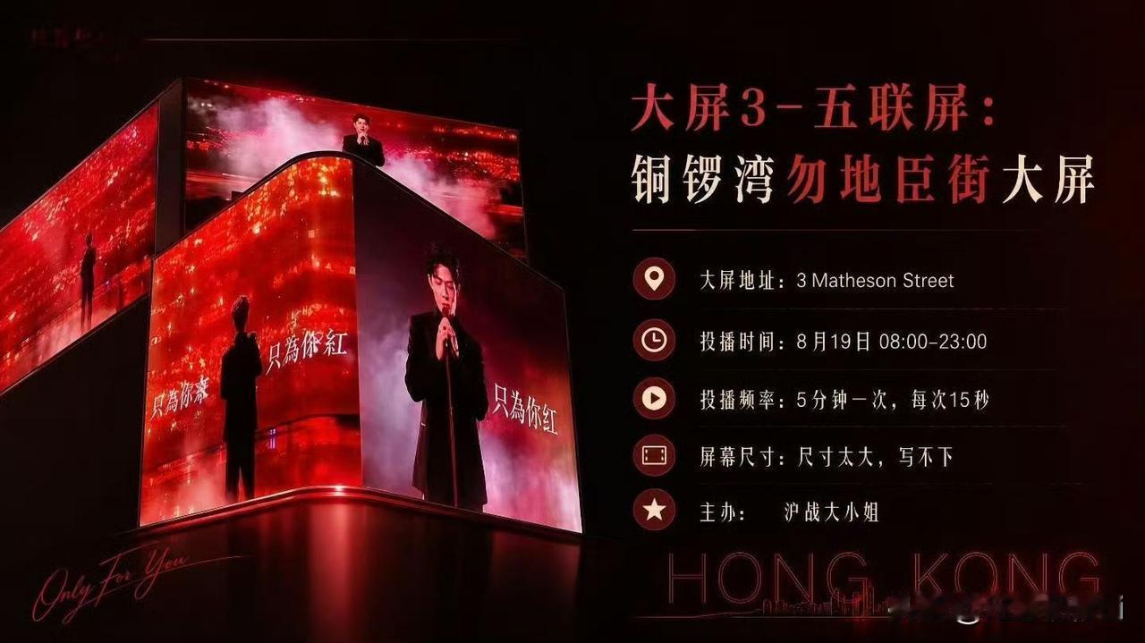 上海小飞侠做了香港大屏，大家去香港可以打卡了