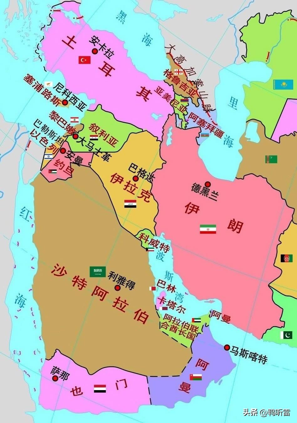 谈判没谈拢，以色列为了表忠心，直接袭击伊朗，话说伊朗与以色列相隔好几个国家，到底