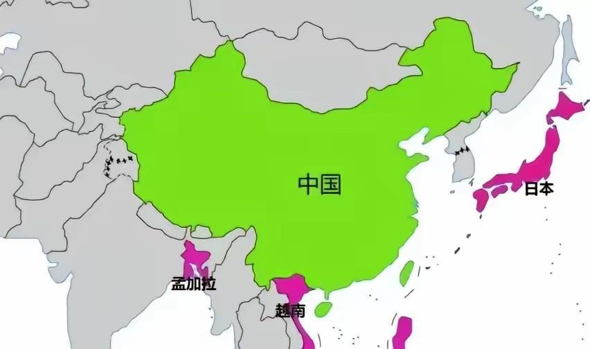 孟加拉国发现了一个极其反常的现象。凡是死死贴在中国周边的国家，哪怕国土面积连40