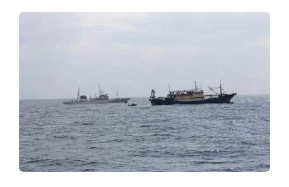 日本当局又搞事儿了，时隔4年再次扣押中国大陆渔船。这操作真让人无语！所谓日本单方
