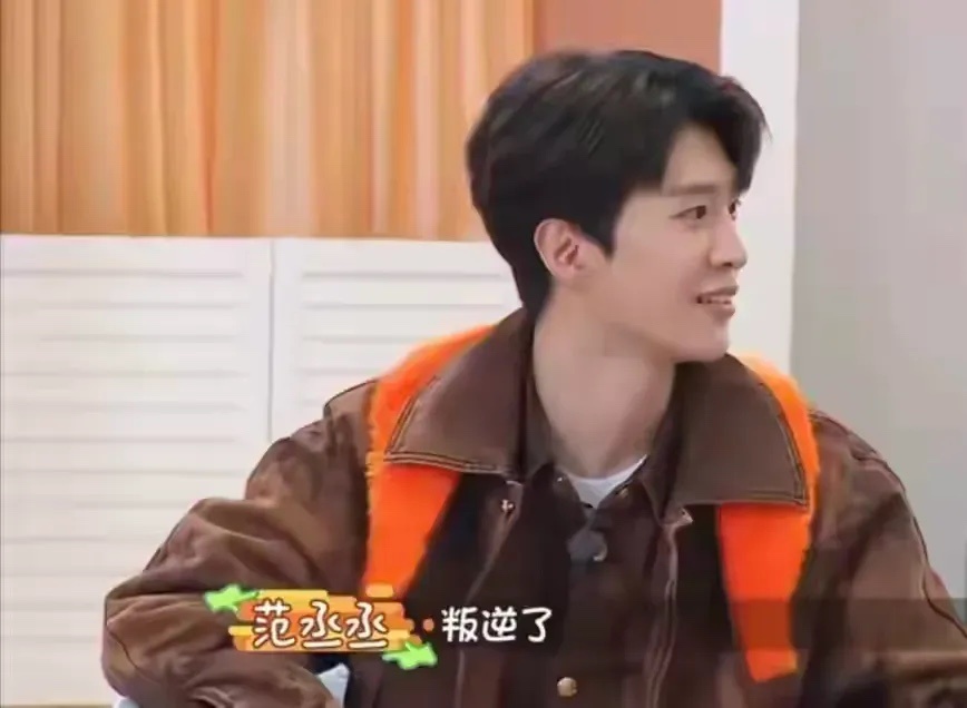 哎哟，范丞丞这话可真逗！他说：“我妈啊，就盼着我以后能找个跟她一样，特别贤惠，大