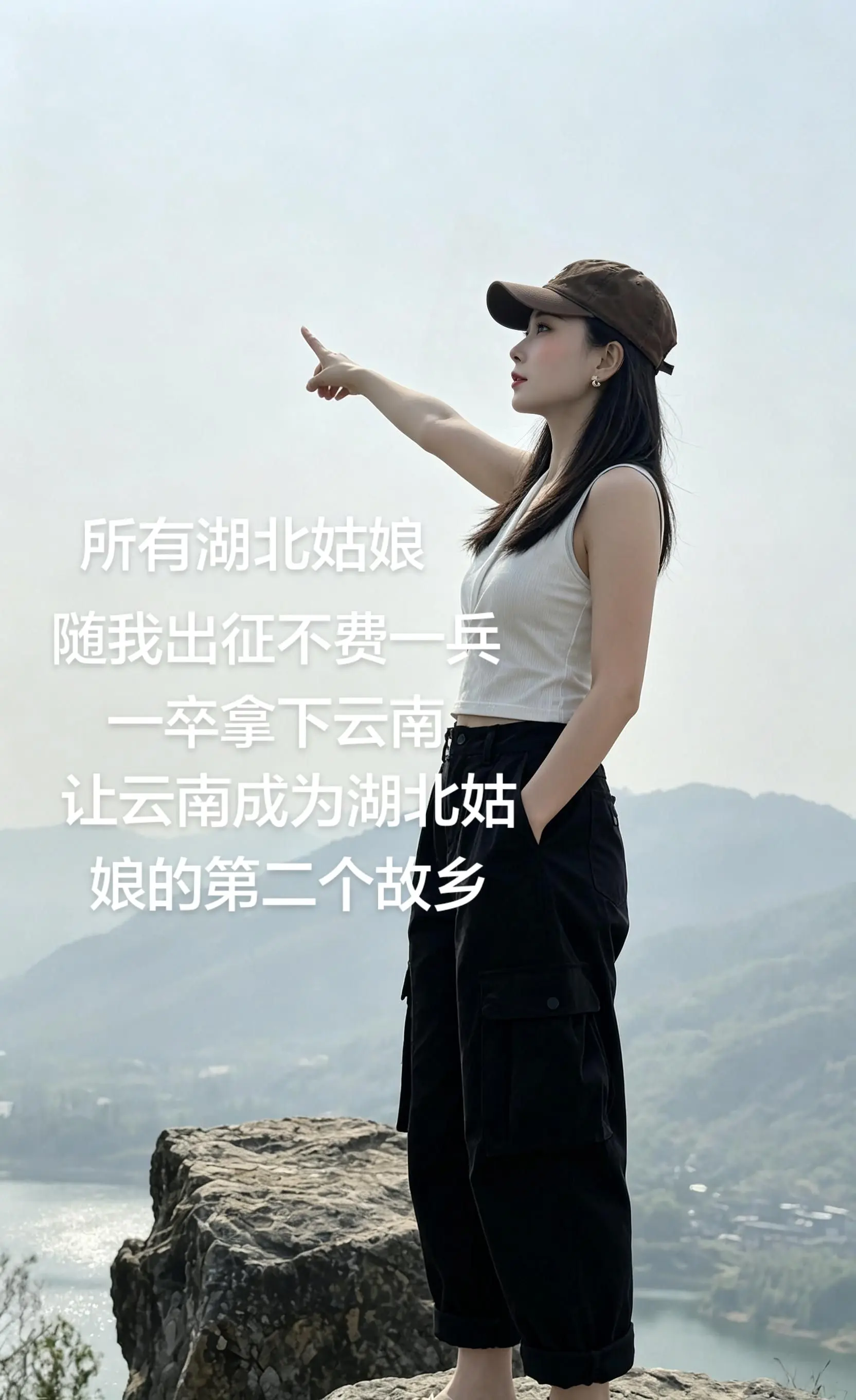 所有湖北妹子，随我出征不费一兵一卒拿下云南，让云南成为湖北姑娘的第二个故乡