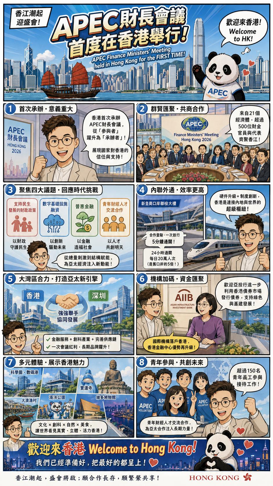 喜迎APEC财长会首度在港举行

APEC第33次领导人非正式会议将于今年11月