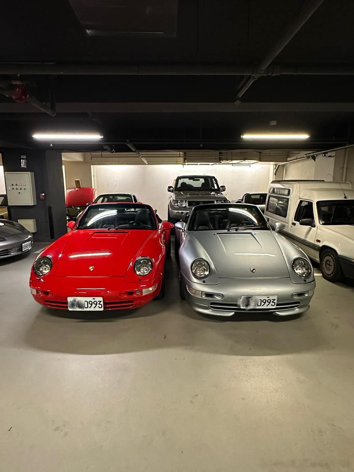 #台湾老车#🇩🇪Porsche 993 Cabriolet x 2 ​​​