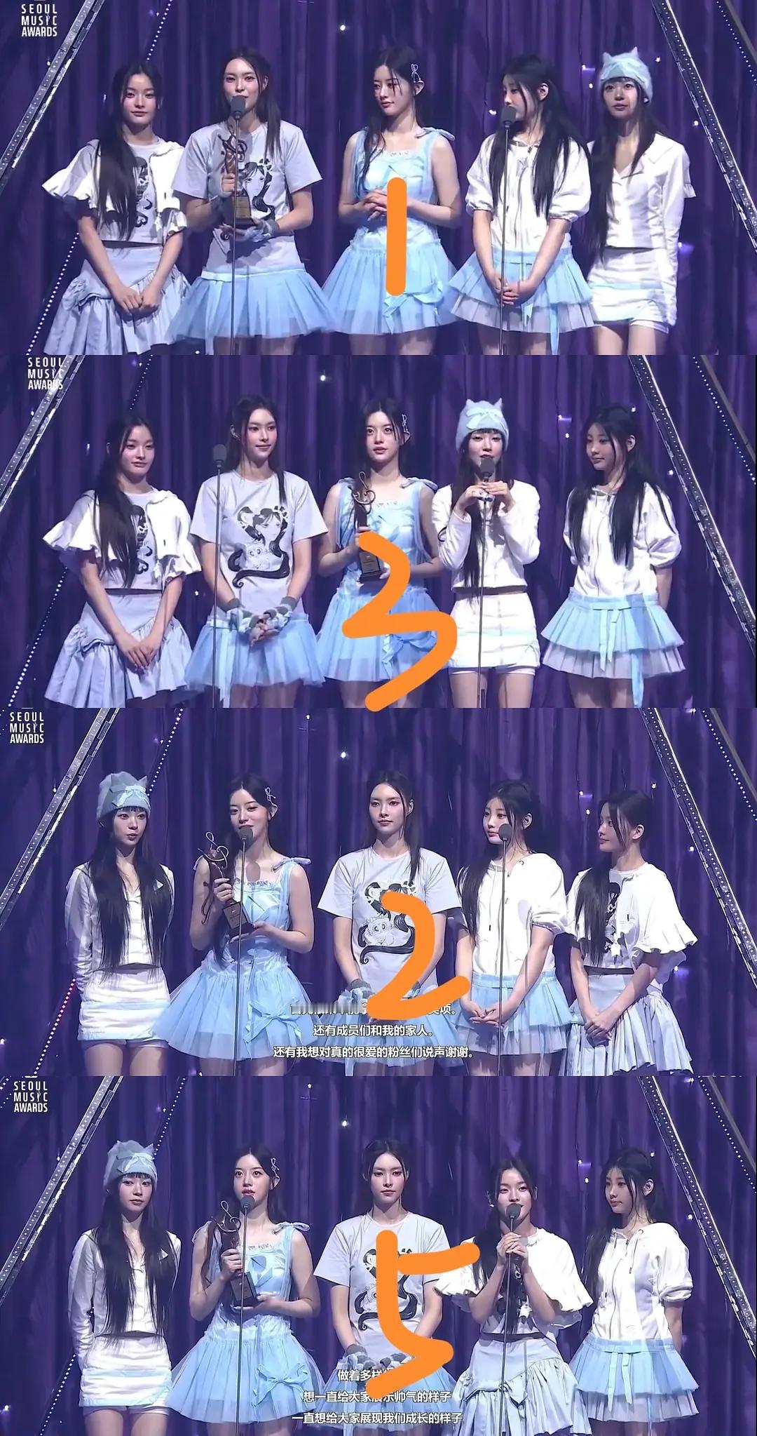 为什么每次 illit 颁奖发言都是 minju 很少有李沅禧？ ​​​