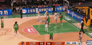 倍受期待的CBA新赛季首场辽粤大战，因为双方外援能力的差距和对比赛节奏截然不同的