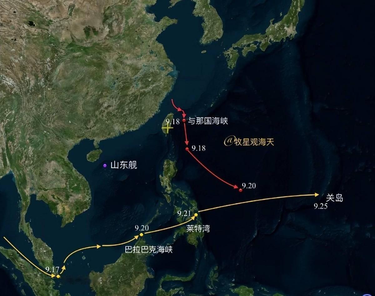 最近太平洋上可热闹了，美军的“里根号”航母和我国的“辽宁号”航母来了一场紧张的对