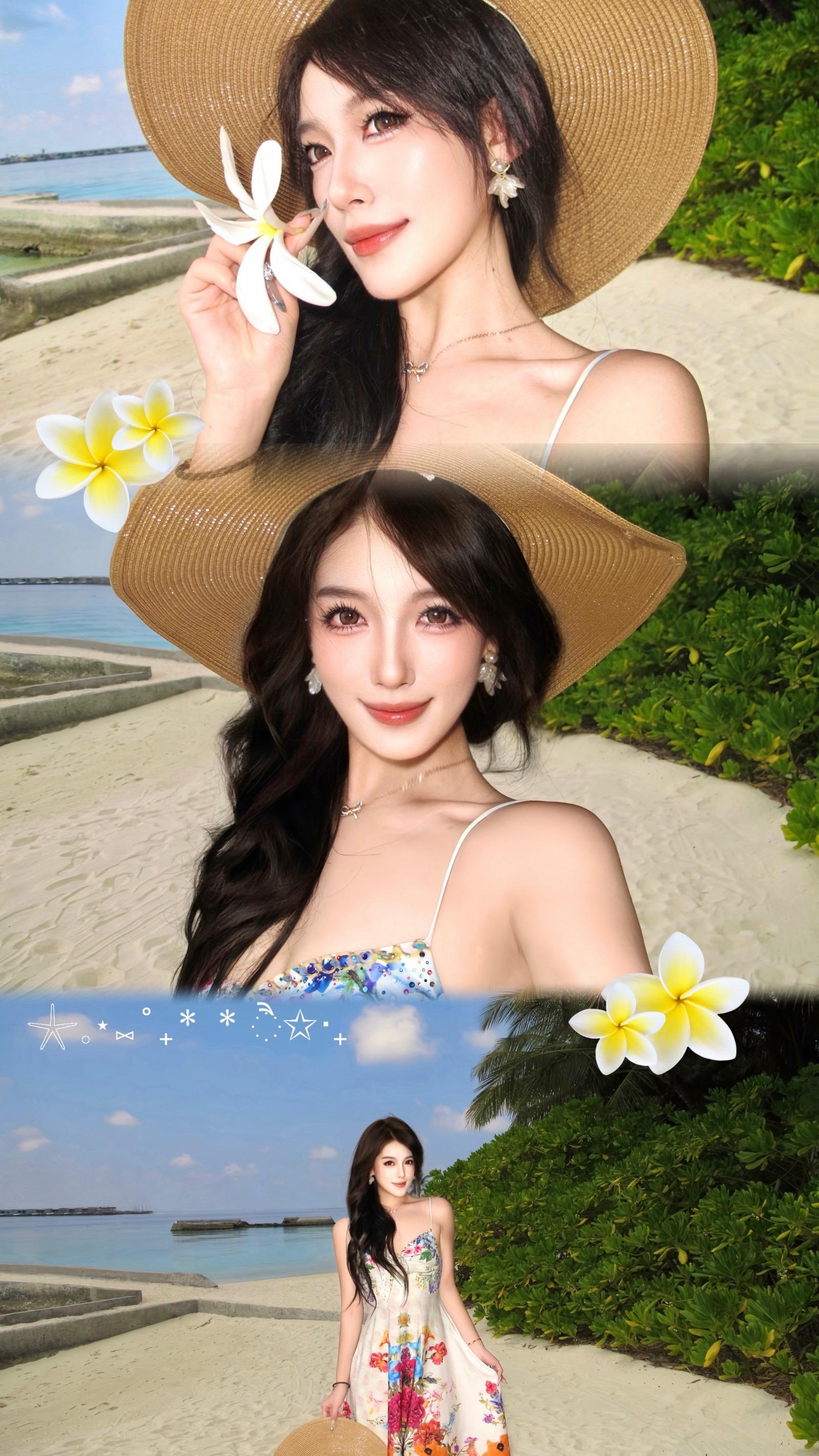 如果天气好的话 我们一起再去一次马代吧🐚