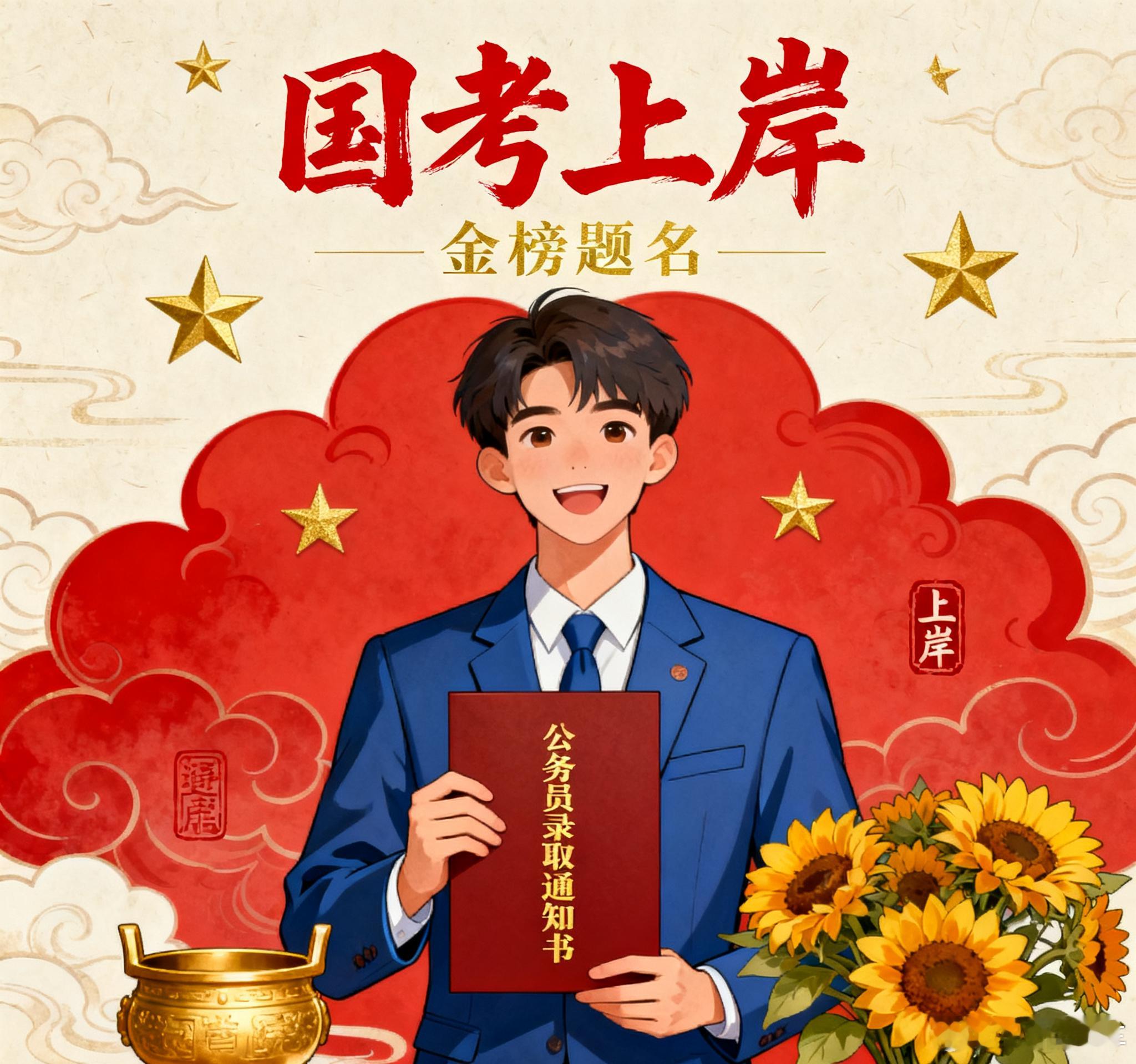 国考2026年国考今日开考千军万马挤独木桥的国考来啦！愿每份挑灯夜读的努力都有回