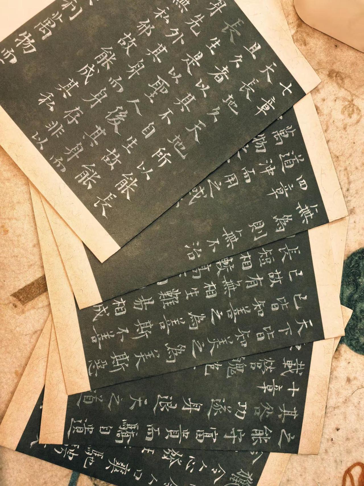 近期直播写的临帖之路 欧楷 碑帖 工作室