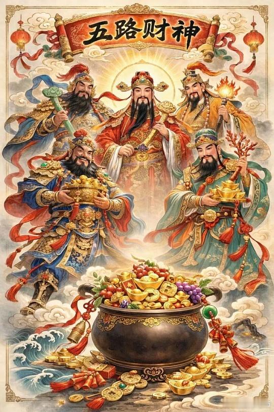 天天有好运，日日遇贵人。出门撞财神，进门福满盆。步步招财运，事事都顺心。愿你脚下