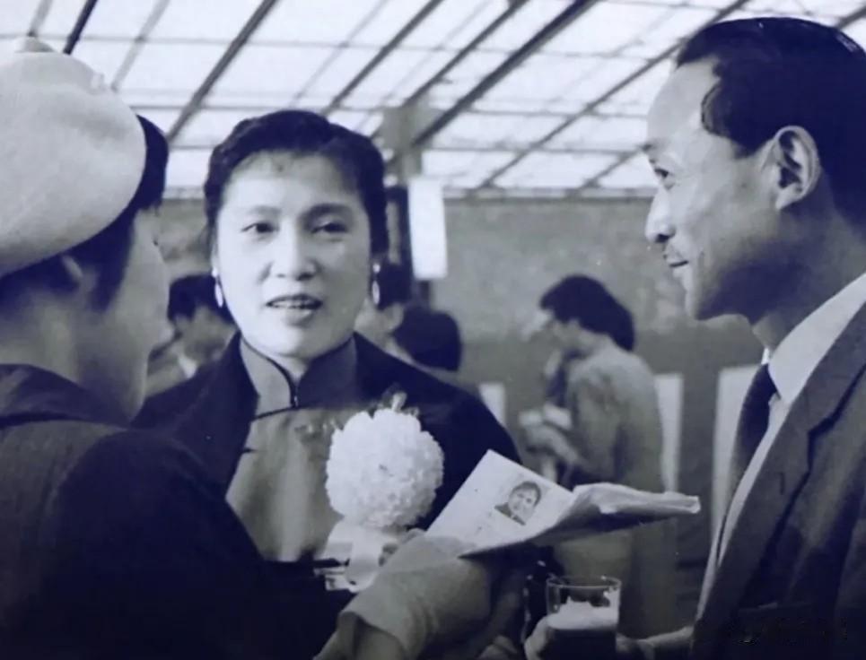 上世纪六十年代初，著名电影演员秦怡出访日本 。
彼时，她比演《摩雅泰》时清瘦了不