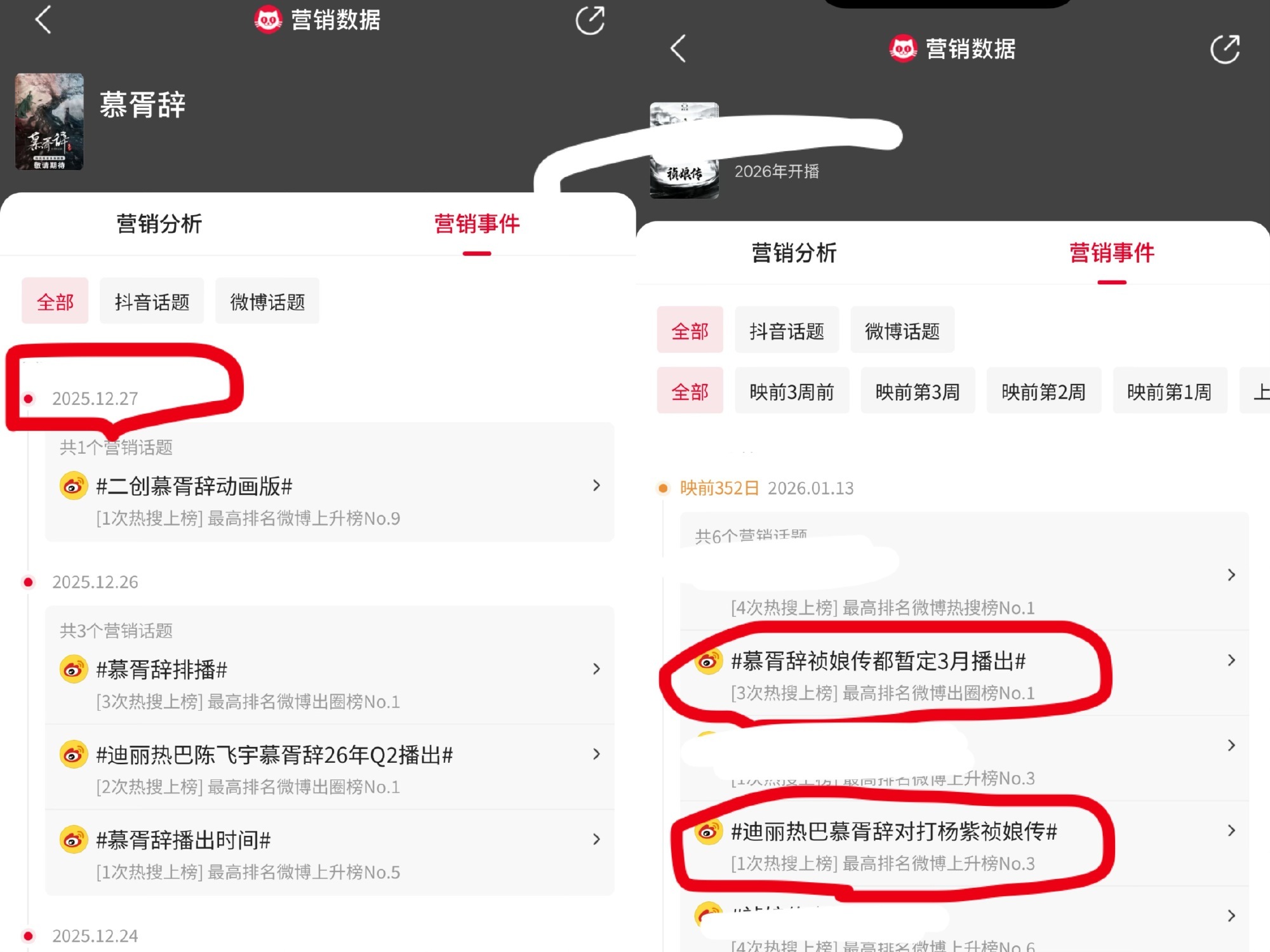 无人care的改名，和别人对打后才知道。昨天和白鹿，上个月和赵丽颖，今天和迪丽热