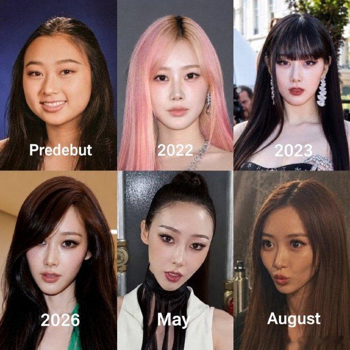 吉赛尔的脸部变化 外网热议giselle脸部变化，瘦下来就变这样很正常吧？！ 外