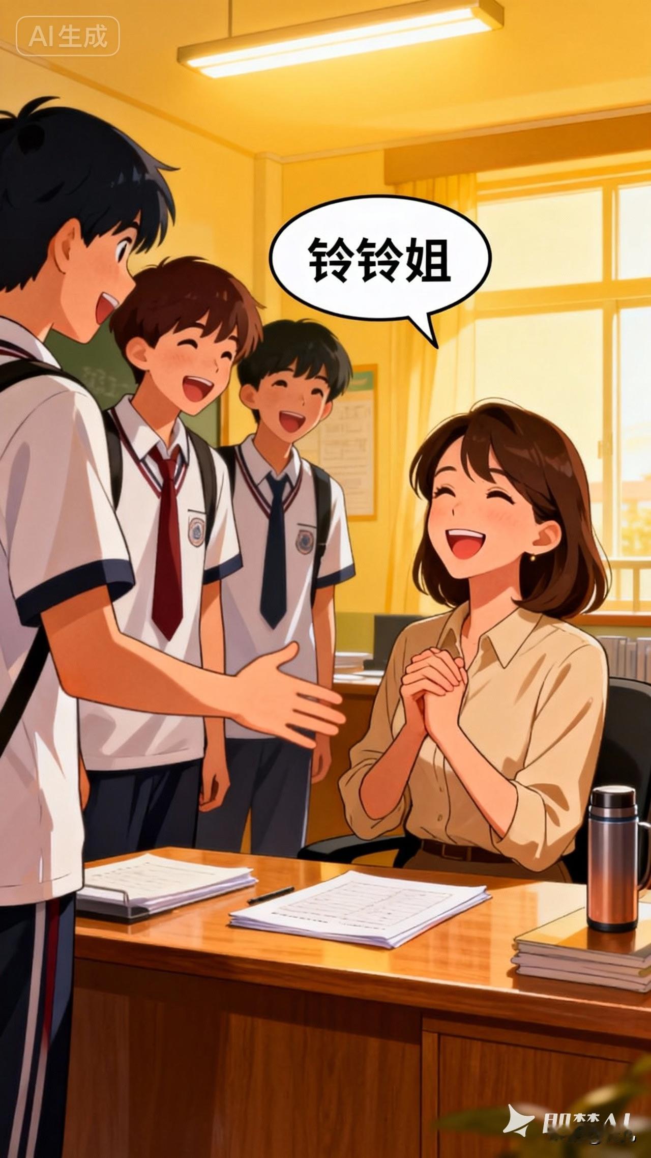 称呼中老年老师姐比老师更亲切吗？这种称呼在课下比较盛行。
    我去一所中学听