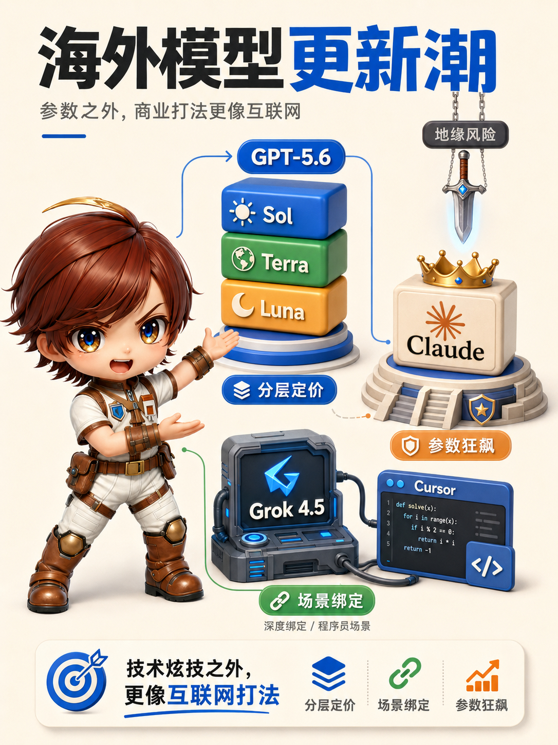 模型扎堆更新你最看好谁 这两天也太热闹了，AI模型扎堆更新！GPT先来了个5.6