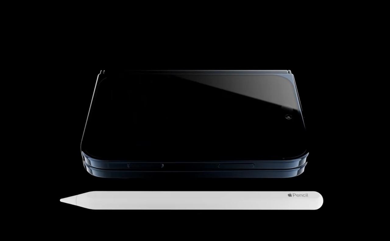 iPhone Duo 折叠屏手机成为第一款支持触控笔的 iPhone。
有意思的