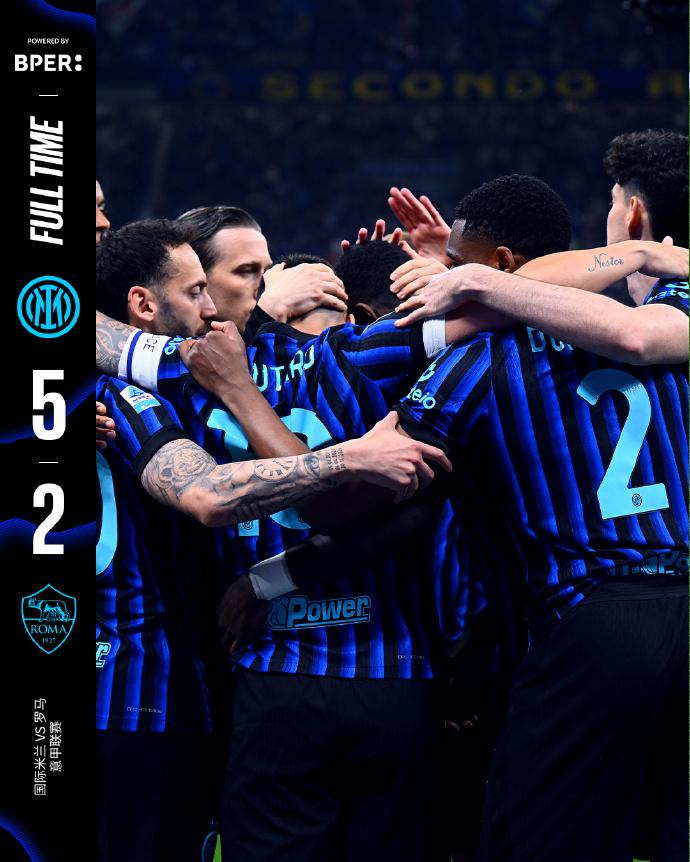 足球早报！国米5-2狂胜罗马9分领跑，足总杯四强出炉，半决赛对阵太炸裂
 
北京