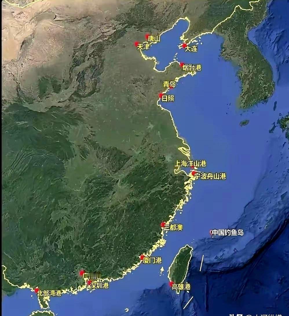 全球吞吐量前十的港口，中国一口气占了八个，凭啥咱们能霸榜？
难道真靠老天爷赏饭吃