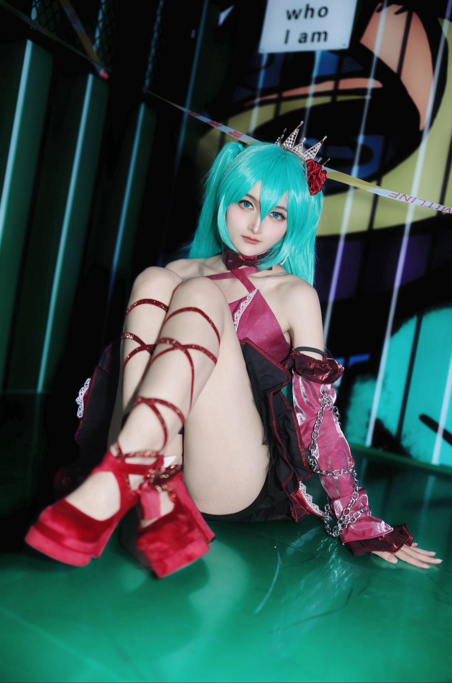 哪个初音是你心中最爱。 
别低头，王冠会掉
🧚‍♀️：呗茶