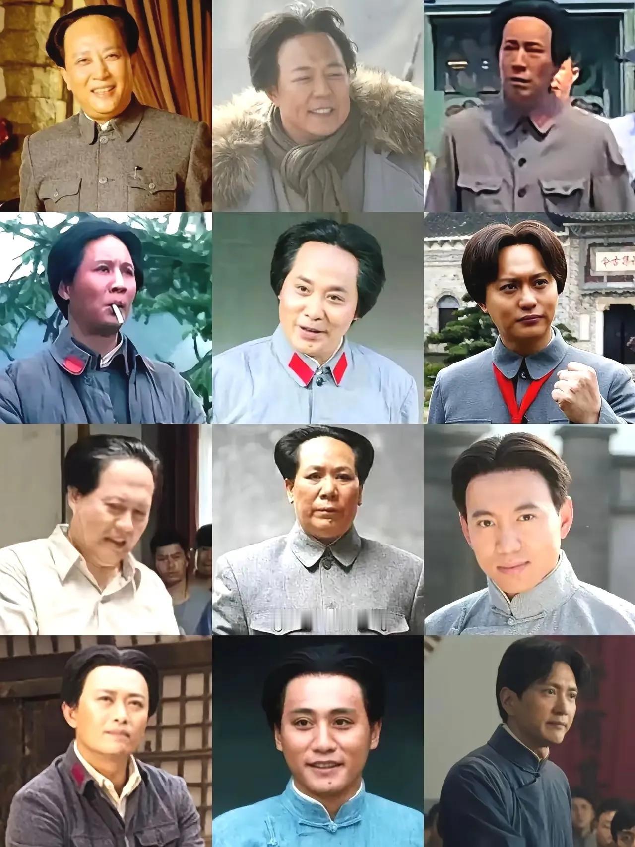 中国需要这么多演伟人的演员吗？粗略数了一下有50多个！我认为只有古月、王霙最适合