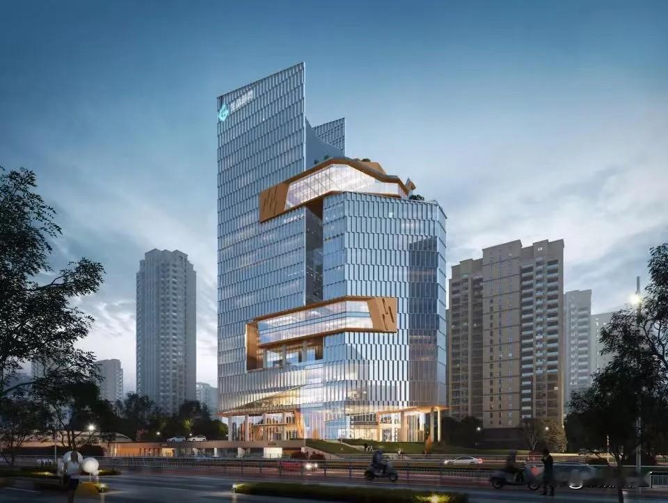 【庐阳临泉路总部新地标建设提速】
近日，庐阳区生命港湾中心项目加快建设，已进入基