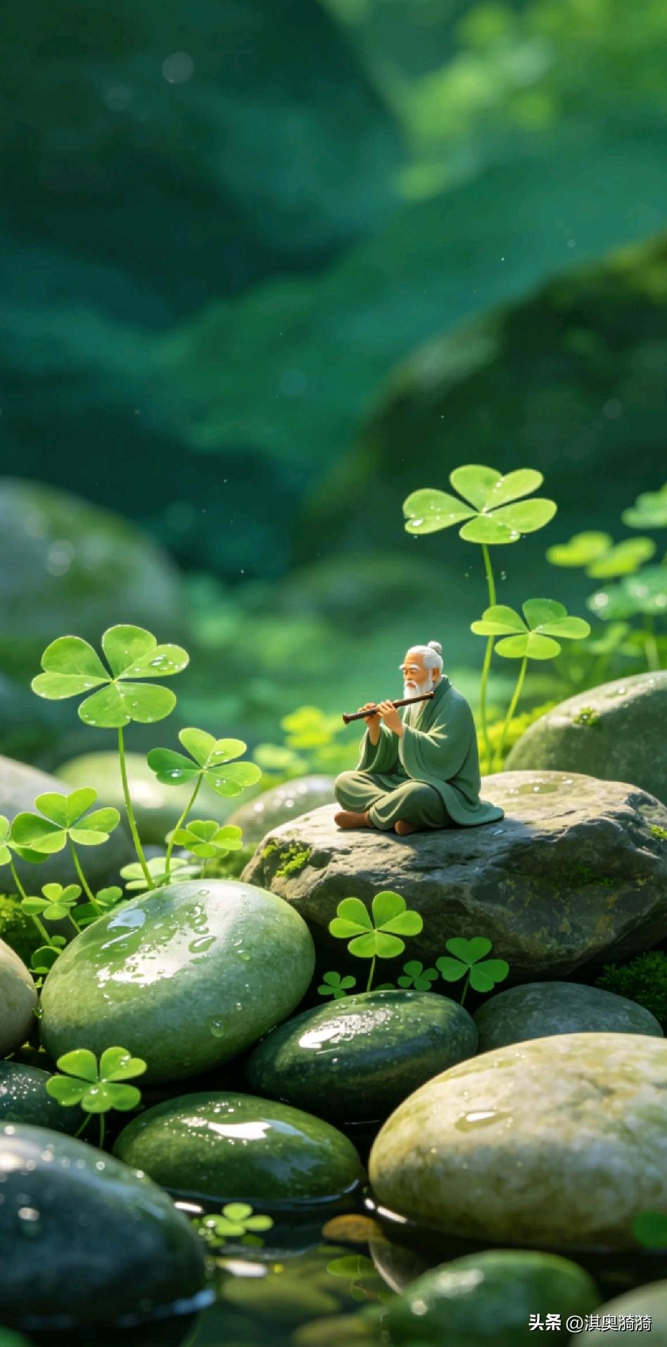 《道不言而四时行：察其情，顺其势，通其变；人不争而万理明：虚其怀，静其气，柔其声