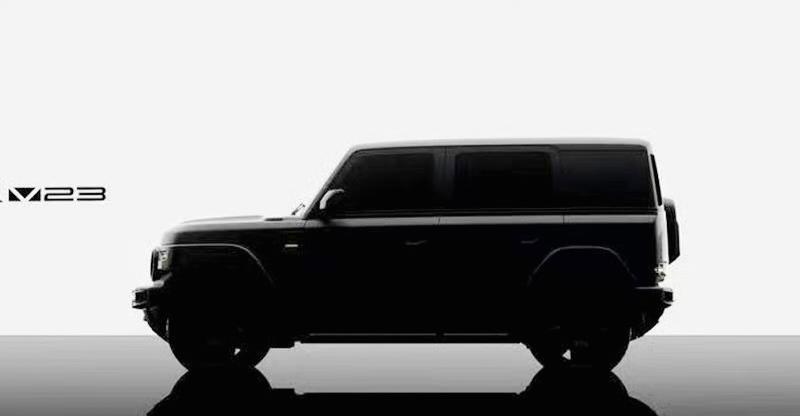 【电动版“吉姆尼”？ iCAR V23预告图发布】新车是一款主打越野风格的纯电S