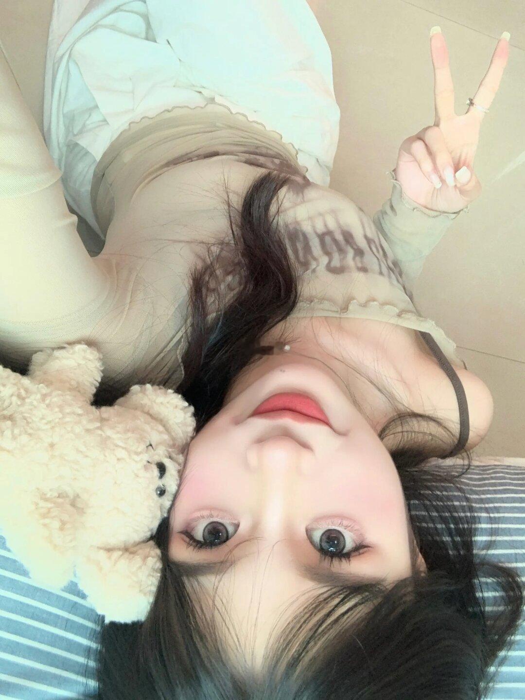 倒着躺拍真的会心动˶╹ꇴ╹˶！