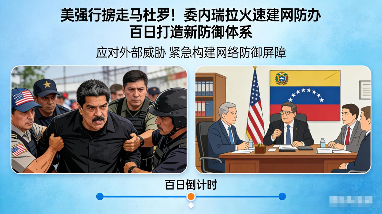 美强行掳走马杜罗！委内瑞拉火速建网防办，百日打造新防御体系
 
美强行将马杜罗夫